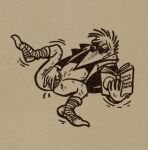 black_spy clothing dueling-jester fingering half_naked humanoid legwear male masturbation pattern_clothing pattern_legwear reading solo spread_legs spreading spy_vs_spy striped_clothing striped_legwear stripes trans_(lore) trans_man_(lore)