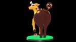  16:9 3d_(artwork) 4k digital_media_(artwork) female feral generation_2_pokemon girafarig giraffid grass hi_res living_tail looking_at_viewer looking_back mammal nintendo nonotoys plant pokeball pokemon pokemon_(species) pose quadruped simple_background solo tail tail_head tongue tongue_out ultra_ball unusual_anatomy unusual_tail widescreen 