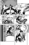 comic cuntboy dragon gore intersex japanese kokuryu monochrome translation_request 
