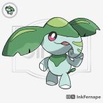  absurdres artist_name bright_pupils elephant fakemon full_body highres inkfernape instagram_logo instagram_username no_humans open_mouth original pokemon pokemon_(creature) solo standing twitter_username twitter_x_logo white_pupils 