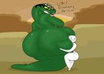 acidicus_(ninjago) anaconda anacondrai anthro apode balls balls_on_head bellyboi13 big_balls big_butt blush boa_(snake) boinae butt butt_grab dessert dialogue draconcopode duo fangpyre fangs food genitals green_body hand_on_butt heart_eyes heart_symbol hi_res horn hug huge_balls huge_butt hugging_another hugging_butt hyper hyper_balls hyper_butt hyper_genitalia legless lego looking_at_another male male/male multi_eye ninjago nude penis reptile scalie serpentine serpentine_(ninjago) simple_background size_difference smaller_male snake tail teeth text thick_thighs venomari 
