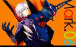  bad_id bad_pixiv_id bodysuit eva_06 highres hosaka_dx male_focus mecha nagisa_kaworu neon_genesis_evangelion plugsuit rebuild_of_evangelion red_eyes silver_hair smile 