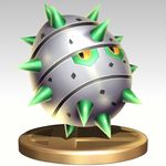  ferroseed no_humans pokemon super_smash_bros. trophy 