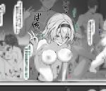  black_headband breasts censored commentary_request doggystyle firefly_(honkai:_star_rail) group_sex headband highres honkai:_star_rail honkai_(series) imminent_penetration mosaic_censoring multiple_boys multiple_girls netorare nipples nude orgy paid_reward_available pixelated sex sex_from_behind shirotategosha smile v 