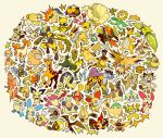  abra ampharos beedrill boltund bright_pupils claws combee combusken commentary cutiefly cyndaquil dottler dubusul dunsparce elekid english_commentary falinks fennekin fidough flittle girafarig heliolisk helioptile highres hypno jirachi jolteon joltik kakuna kilowattrel lunatone makuhita meowth mienfoo mimikyu minun moltres morpeko morpeko_(full) ninetales no_humans numel open_mouth pelipper pichu pikachu plusle pokemon pokemon_(creature) ponyta psyduck raikou regieleki sandshrew scraggy shuckle signature sunflora tadbulb tapu_koko victini white_pupils yamper zapdos zeraora 