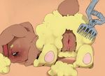  buneary dagasi female feral nintendo pok&#233;mon pok&eacute;mon pussy shaving shearing tears video_games 