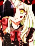  axe bad_id bad_pixiv_id blood gloves long_hair mayu_(vocaloid) sacchan_(hn0816) solo vocaloid weapon yandere 