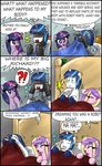  ?! bed blue_eyes ciriliko comic couple creeper dialog dialogue english_text equine female feral friendship_is_magic hair horn horse machine male mammal mechanical minecraft multi-colored_hair my_little_pony pony princess_cadance_(mlp) purple_eyes red_eyes robocop robot shining_armor_(mlp) text twilight_sparkle_(mlp) unicorn video_games 