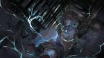  1girl asymmetrical_bangs blurry blurry_background brown_eyes brown_hair brown_shoes brown_sweater_vest brown_vest building collarbone commentary_request debris electricity electrokinesis grey_skirt highres kneehighs loafers looking_at_viewer loose_socks medium_hair midair miniskirt misaka_mikoto motor_vehicle night open_mouth outdoors penny_loafers school_uniform shima46 shirt shoes short_shorts short_sleeves shorts shorts_under_skirt skirt socks solo summer_uniform sweater_vest thighs toaru_kagaku_no_railgun toaru_majutsu_no_index v-neck vest white_shirt white_socks 