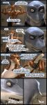 3d_(artwork) 5_fingers abs absurd_res anthro aquatic arm_tattoo athletic athletic_anthro athletic_male back_tattoo bottomwear brown_body brown_skin clothed clothing comic dialogue digital_media_(artwork) duo english_text fingers fish flexing gesture great_white_shark grey_body grey_skin hammerhead_(petruz) hand_gesture hi_res humanoid_hands istio_(petruz) locker locker_room mackerel_shark male multicolored_body multicolored_skin navel pointing pointing_at_another reindeerviking sawshark shark shirt shorts source_filmmaker_(artwork) speech_bubble tattoo teeth text topless topless_anthro topless_male topwear two_tone_body two_tone_skin white_body white_shark white_skin
