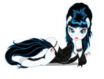  alpha_channel black_hair blue_eyes blush bracelet cutie_mark dress elvira elvira:_mistress_of_the_dark equine female fur goth hair hi_res horse jewelry karlosbaygorriakb lipstick mammal my_little_pony plain_background ponification pony solo transparent_background white_fur 