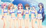  aoi_matsuri beach bikini himuro_rikka hinata_hanabi koutaro minazuki_izumi saotome_nagi suzukaze_hotaru swimsuit tropical_kiss 