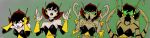 2026 absurd_res antennae_(anatomy) arthropod artist_collaboration black_bra black_clothing black_underwear bra clothing digital_drawing_(artwork) digital_media_(artwork) gimp_(artwork) glowing glowing_eyes green_body green_eyes green_skin hair hi_res hymenopteran insect janet_van_dyne marvel mutant_humanoid open_mouth red_hair sequence sgekart species_transformation superhero the_avengers the_avengers:_earth's_mightiest_heroes torn_clothing transformation underwear wasp wasp_(marvel) xmonstergirlshideout