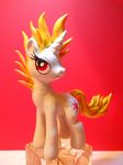  equine female feral fire friendship_is_magic horn horse mammal my_little_pony pony red_eyes sculpture solo tsitra360 twilight_sparkle_(mlp) unicorn 
