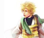  blonde_hair blue_eyes cigarette genjou_sanzou kesa magatsumagic male_focus saiyuki solo 