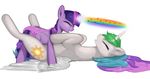  equine female friendship_is_magic horngasm horse my_little_pony pony princess_celestia_(mlp) twilight_sparkle_(mlp) 