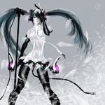  bitter_sweet_(bs6968) cable clenched_teeth hatsune_miku hatsune_miku_(append) highres long_hair microphone solo teeth very_long_hair vocaloid vocaloid_append 