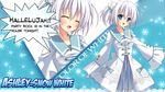  ashley_snow_white_isurugi blue_eyes color_of_white fang hyperiyon seifuku tagme_(artist) white_hair 