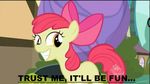  apple_bloom_(mlp) english_text equine female friendship_is_magic hair horse my_little_pony pony reaction_images 