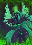  breasts chrysalis curvy green_eyes green_hair highres huge_breasts my_little_pony queen_chrysalis rhemora thighs 