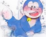  anal anime blush domestic_cat doraemon felid feline felis machine male mammal robot みわ 