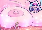  anthro anthrofied areola big_breasts blush breast_expansion breasts dragon equine eyes_closed female friendship_is_magic horn horse huge_breasts magic mammal my_little_pony nipples pony sheela size_difference spike_(mlp) twilight_sparkle_(mlp) unicorn 