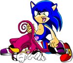  anal_penetration anthro blue_hair chameleon chaotix cum cum_in_ass cum_inside espio_the_chameleon from_behind gay green_eyes hair hedgehog horn interspecies lizard male mammal nude open_mouth penetration penis plain_background raised_tail reptile scalie sega sex sonic_(series) sonic_the_hedgehog tail_grab tongue young 