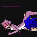  anthro backup4later blaze_the_cat blush breasts cunnilingus duo english_text eyes_closed female fur hedgehog lying male mammal nipples nude on_front open_mouth oral oral_sex plain_background purple_fur sega sex sonic_(series) sonic_the_hedgehog straight text vaginal yellow_eyes 