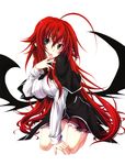  absurdres breasts female high_school_dxd highres large_breasts long_hair miyama-zero official_art red_hair rias_gremory solo 