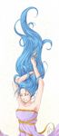  1girl alabasta blue_hair dress female nefertari_vivi one_piece princess solo 