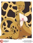  2018 anthro bigdon1992 breasts cheetah cheetah_(jl) dc_comics digital_media_(artwork) feline female invalid_tag justice_league mammal nude nyuroraxbigdon patreon pinup pose simple_background 