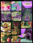  2012 after_sex anus apple_bloom_(mlp) applejack_(mlp) big_butt blanket blonde_hair butt comic cub cum cum_in_ass cum_in_pussy cum_inside cutie_mark dialog dialogue dragon english_text equine eyes_closed female feral freckles friendship_is_magic fur green_eyes hair horse inside kitsune_youkai knot male mammal my_little_pony night orange_eyes orgasm penetration pink_fur pink_hair pinkie_pie_(mlp) pony purple_scales pussy scalie sleeping spike_(mlp) straight text window wood young 