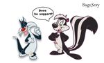  bugs_sexy looney_tunes pep&eacute;_le_pew sylvester warner_brothers 