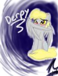  blush cutie_mark derpy_hooves_(mlp) derpy_whooves(mlp) equine female feral friendship_is_magic mammal mlp_fim my_little_pony pegasus solo wings 