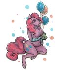  alligator anthro anthrofied balloon blue_eyes breasts cutie_mark equine female friendship_is_magic fur hair horse mammal my_little_pony nude pet pink_fur pink_hair pinkie_pie_(mlp) plushie pony reptile scalie sgivra shivra simple_background sitting solo 