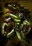  male monster mortal_kombat ninja reptile reptile_(character) scalie video_games 