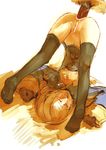  agrias_oaks anal black_legwear branch_(blackrabbits) censored cum cum_on_body cum_on_clothes cum_on_upper_body facial final_fantasy final_fantasy_tactics gloves no_panties open_mouth penis petite piledriver pussy sex thighhighs top-down_bottom-up upside-down younger 