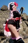  1girl asian captain_liliana captain_liliana_(cosplay) chouzuki_maryou cosplay photo pink_hair pirate queen&#039;s_blade queen's_blade solo 