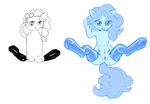  2012 comparison edit equine evilhom3r female feral friendship_is_magic gaping gaping_pussy horse legwear line_art loki_(artist) looking_at_viewer mammal monochrome my_little_pony pinkie_pie_(mlp) pony pussy sketch solo spread_legs spreading stockings teats unknown_artist 