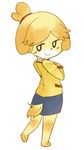  artist_request canine dog doubutsu_no_mori female isabelle_(animal_crossing) mammal nintendo shizue_(animal_crossing) shizue_(doubutsu_no_mori) translation_request unknown_artist video_games 