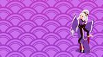  japanese_clothes katanagatari kimono long_hair pattern photoshop red_eyes togame white_hair 