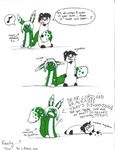  2012 anthro comic cute dialogue english_text female humor male oldmusic plain_background straight text 