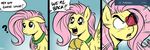  9000 cartoonlion comic dialog english_text equine female feral fluttershy_(mlp) friendship_is_magic fur green_eyes hair horse it's_over_9000 mammal my_little_pony parody pegasus pink_hair pony solo text tumblr wings yellow_fur 