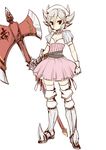  armor axe character_request cosplay crossdressing dress gloves inazuma_eleven_(series) inazuma_eleven_go male_focus queen's_blade solo standing tobi_(one) weapon white_background ymir_(queen's_blade) ymir_(queen's_blade)_(cosplay) 
