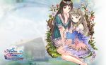  2girls atelier atelier_rorona atelier_totori cecilia_helmold dress kishida_mel totooria_helmold 