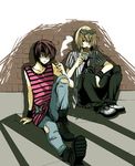  chocolate cigarette death_note matt matt_(death_note) mello shueisha smoking 