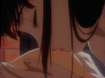  2girls 90s animated animated_gif breast_sucking futa_with_female futanari multiple_girls stainless_night yuri 