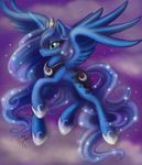  equine friendship_is_magic horn horse horseshoe my_little_pony pony princess_luna_(mlp) tiara wings 