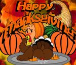  autumn avian bird cum female feral fowl holidays november plate pumpkin pussy thanksgiving thunderfap turkey zucchini 