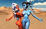  ahsoka_tano and breasts butt dancing female invalid_tag is nude pussy star_wars 